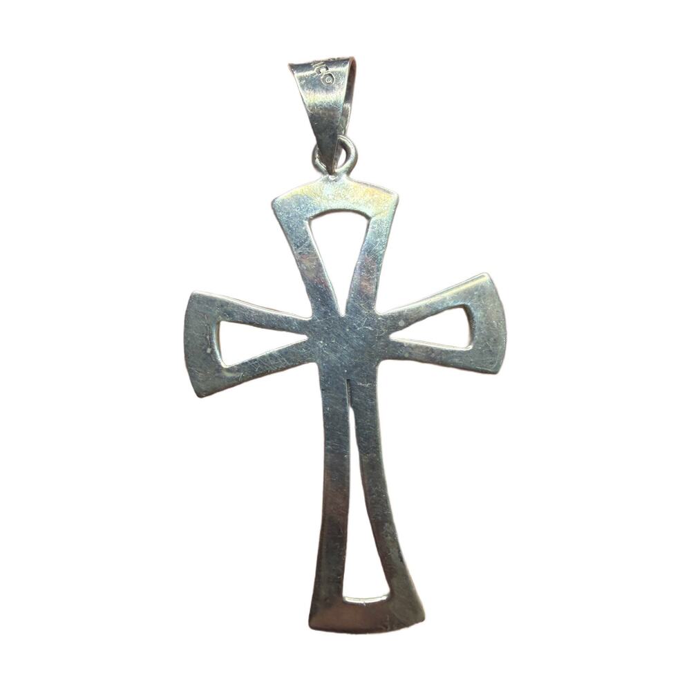 Taxco Mexican 925 Sterling Silver Cross